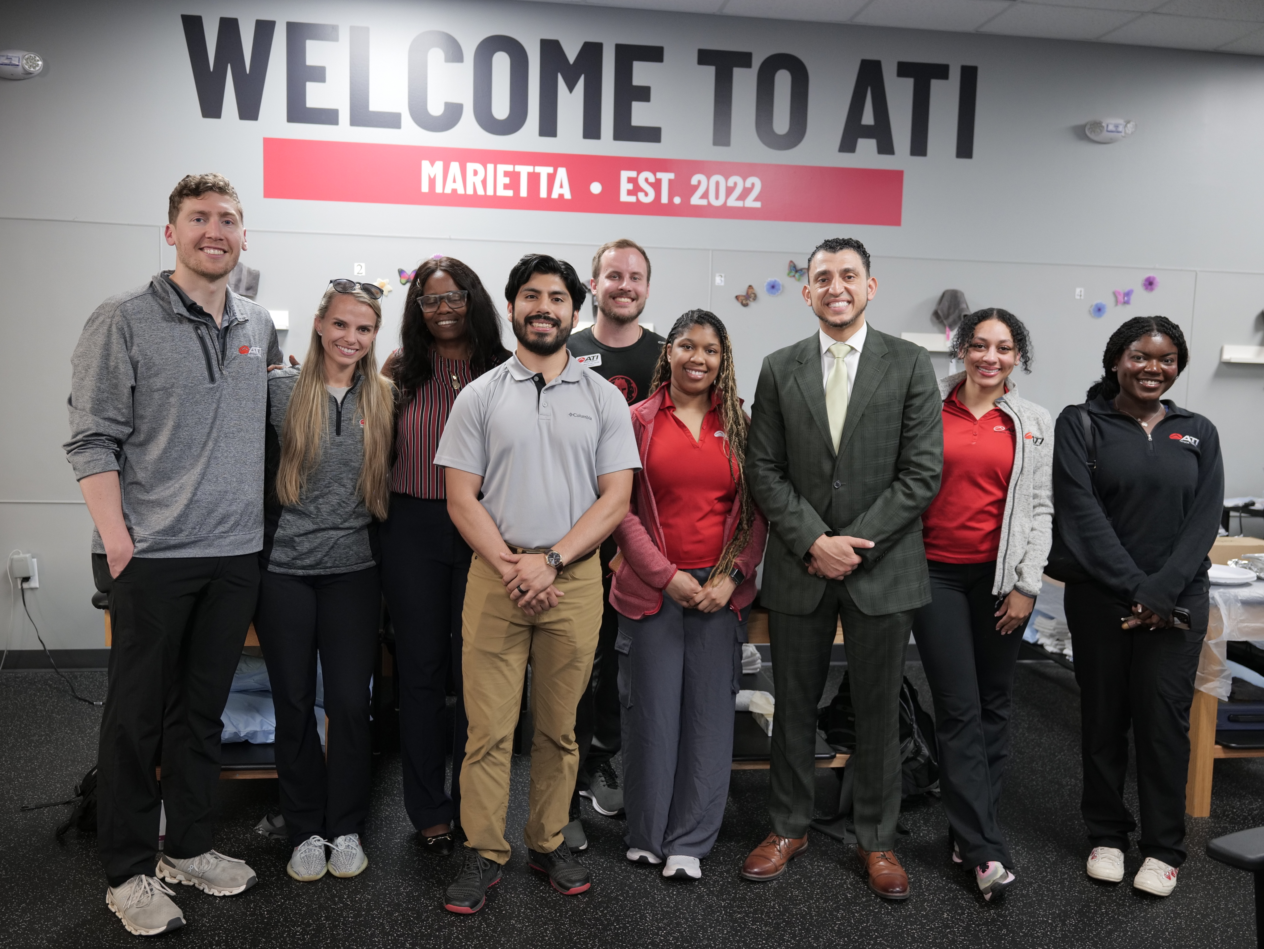 Ibrahim J. Awad with the ATI Physical Therapy team in Marietta, Georgia