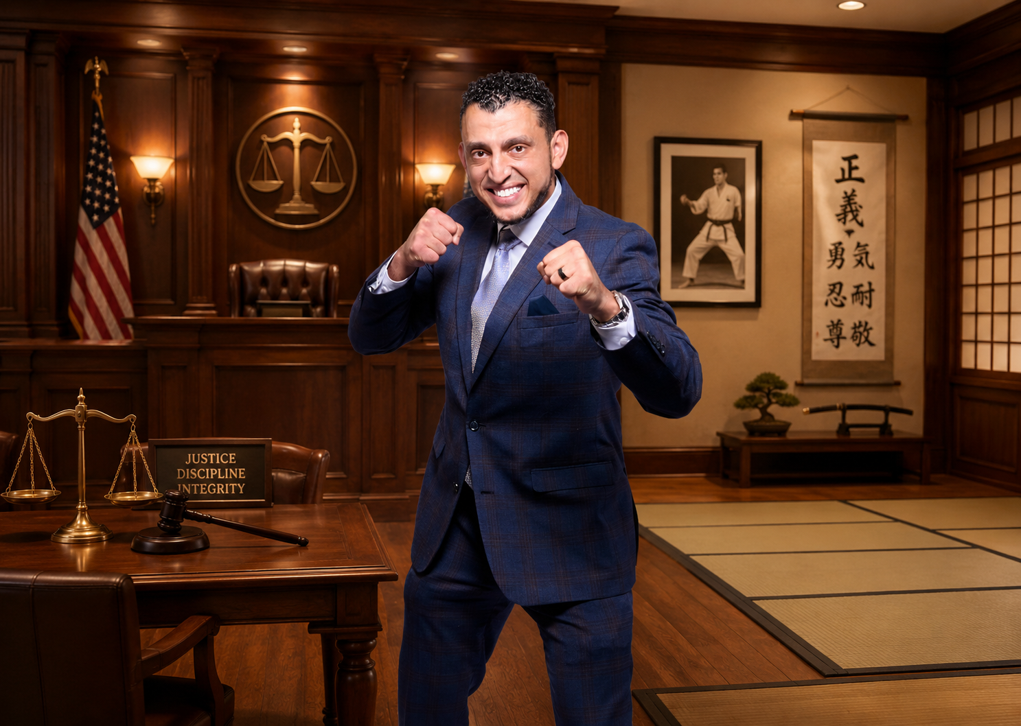 Ibrahim Awad — The Karate Attorney